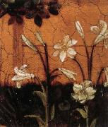 Upper Rhenish Master Details of The Little Garden of Paradise Spain oil painting reproduction